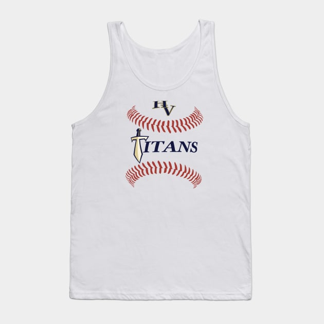 Titans baseball Tank Top by 752 Designs